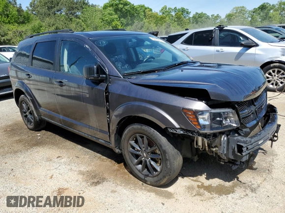2020 Dodge Journey SE Value with VIN 3C4PDCAB8LT262537, listed as a Copart auction lot 53384865 with 73,119 mi miles and Clean Title. Bid and sale history available at DreamBid. Image 4.