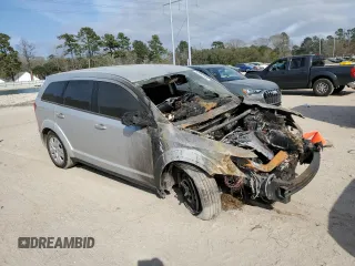 2014 Dodge Journey SE with VIN 3C4PDCAB6ET197562, listed as a Copart auction lot 44533405 with Not Provided miles and Salvage Title. Bid and sale history available at carsss.com. Image 4.