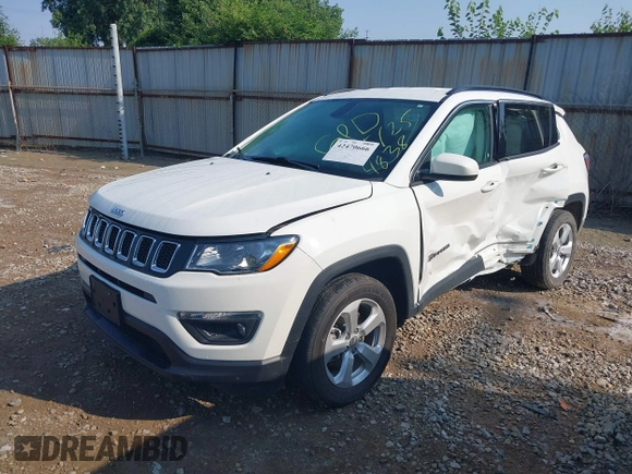 2019 Jeep Compass Altitude z VIN 3C4NJCBB1KT614838, wystawiony jako IAAI lot #42470666 z przebiegiem 31 362 mil mil oraz . Historia ofert i sprzedaży dostępna na DreamBid. Obrazek 17.