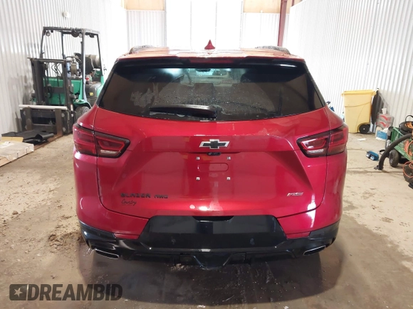 2023 Chevrolet Blazer RS with VIN 3GNKBKRS4PS219606, listed as a IAAI auction lot 41643203 with 36,044 mi miles and . Bid and sale history available at DreamBid. Image 16.