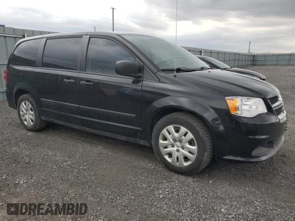 2015 Dodge Grand Caravan SE with VIN 2C4RDGBGXFR744203, listed as a Copart auction lot 54791795 with 216,594 mi miles and Clean Title. Bid and sale history available at DreamBid. Image 4.