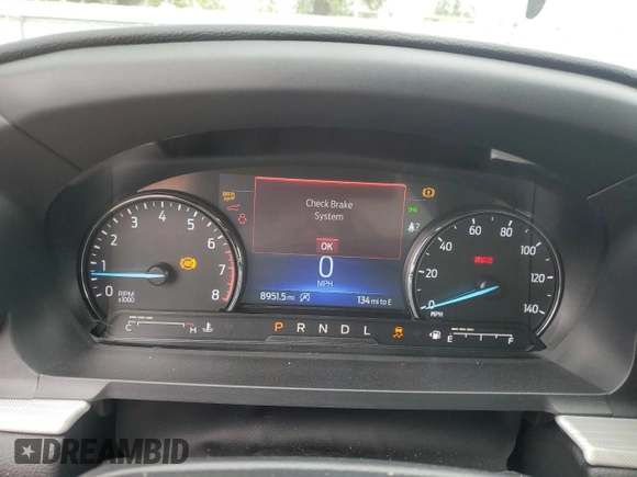 2023 Ford Explorer XLT z VIN 1FMSK7DH3PGB91471, wystawiony jako Copart lot #55952575 z przebiegiem 8 951 mil mil oraz Szkoda całkowita • Salvage title. Historia ofert i sprzedaży dostępna na DreamBid. Obrazek 9.