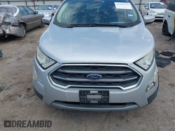 2019 Ford EcoSport Titanium with VIN MAJ6S3KL1KC267698, listed as a IAAI auction lot 41502722 with 83,673 mi miles and . Bid and sale history available at DreamBid. Image 12.