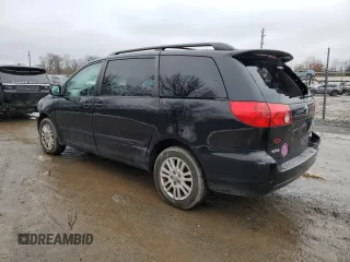 2008 Toyota Sienna XLE with VIN 5TDBK22C18S009630, listed as a Copart auction lot 44708035 with 233,359 mi miles and Salvage Title. Bid and sale history available at carsss.com. Image 2.