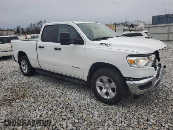 2023 Ram 1500 Big Horn with VIN 1C6SRFBT1PN512704, listed as a Copart auction lot 86628374 with 19,866 mi miles and Salvage Title. Bid and sale history available at carsss.com. Image 4.