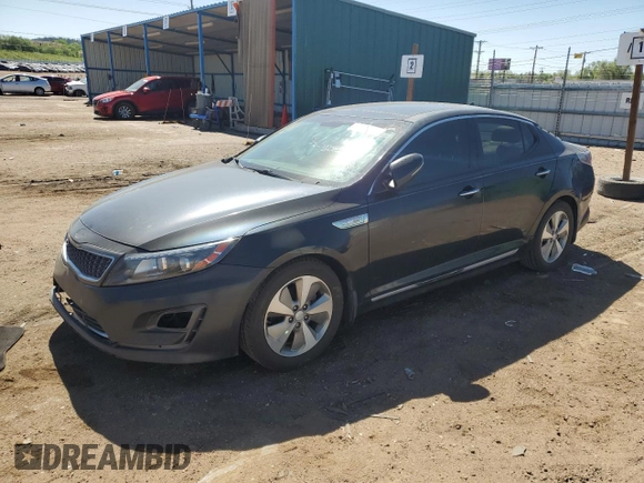2014 Kia Optima EX with VIN KNAGN4AD2E5076481, listed as a Copart auction lot 57129645 with 134,641 mi miles and Clean title. Bid and sale history available at DreamBid. Image 1.