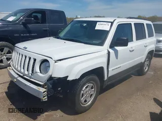 2016 Jeep Patriot Sport SE with VIN 1C4NJPBA2GD502240, listed as a IAAI auction lot 42093174 with 103,725 mi miles and . Bid and sale history available at carsss.com. Image 2.