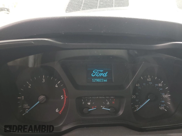 2015 Ford Transit with VIN 1FTNR2CV1FKA35481, listed as a Copart auction lot 53328525 with 129,822 mi miles and Clean Title. Bid and sale history available at DreamBid. Image 9.