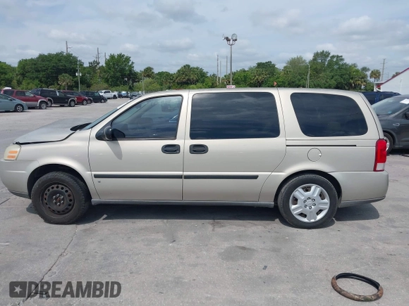 2008 Chevrolet Uplander LS with VIN 1GNDV23W68D199159, listed as a IAAI auction lot 42009014 with 170,472 mi miles and . Bid and sale history available at DreamBid. Image 13.