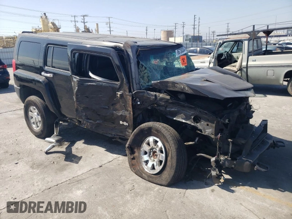 2006 Hummer H3 with VIN 5GTDN136068303260, listed as a Copart auction lot 66730334 with 0 mi miles and Salvage Title. Bid and sale history available at carsss.com. Image 4.
