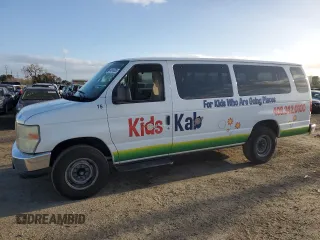 2010 Ford Econoline Passenger XL with VIN 1FBSS3BL5ADA43808, listed as a Copart auction lot 44814335 with 224,363 mi miles and Clean Title. Bid and sale history available at carsss.com. Image 1.
