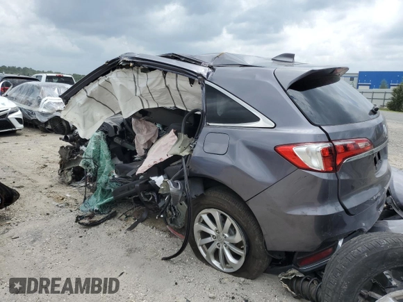 2017 Acura RDX с VIN 5J8TB3H37HL006185, выставлен на аукционе Copart как лот 59164025 с пробегом Не указан миль и На запчасти • Non repairable. История ставок и продаж доступна на DreamBid. Изображение 2.