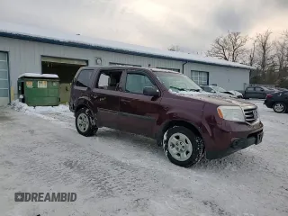 2014 Honda Pilot LX with VIN 5FNYF4H25EB008957, listed as a Copart auction lot 44562835 with 151,054 mi miles and Salvage Title. Bid and sale history available at DreamBid. Image 12.