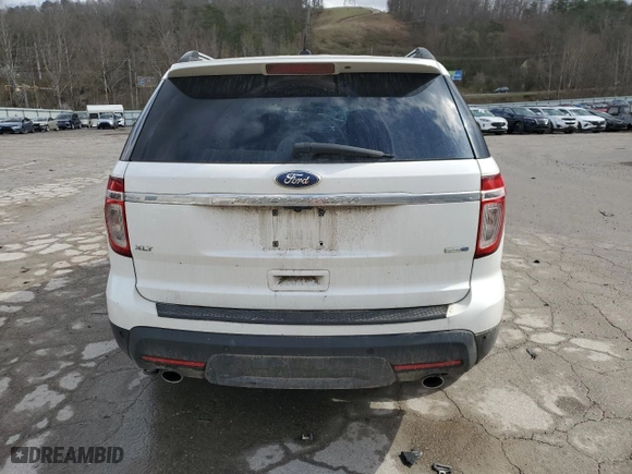 2013 Ford Explorer XLT with VIN 1FM5K8D81DGA70534, listed as a Copart auction lot 49587795 with 375,027 mi miles and Salvage Title. Bid and sale history available at carsss.com. Image 6.