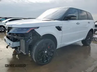 2018 Land Rover Range Rover Sport Autobiography with VIN SALWV2RE5JA189349, listed as a Copart auction lot 47091935 with 48,056 mi miles and Clean Title. Bid and sale history available at DreamBid. Image 1.