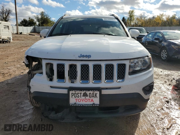 2016 Jeep Compass High Altitude with VIN 1C4NJDEB3GD797691, listed as a Copart auction lot 80340604 with 95,404 mi miles and Salvage title. Bid and sale history available at DreamBid. Image 5.