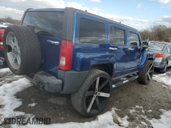 2006 Hummer H3 with VIN 5GTDN136968164939, listed as a Copart auction lot 41459745 with 173,333 mi miles and Salvage Title. Bid and sale history available at DreamBid. Image 3.