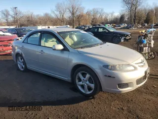2007 Mazda 6 i Touring with VIN 1YVHP80C075M38497, listed as a Copart auction lot 42969575 with 234,505 mi miles and Salvage Title. Bid and sale history available at DreamBid. Image 4.