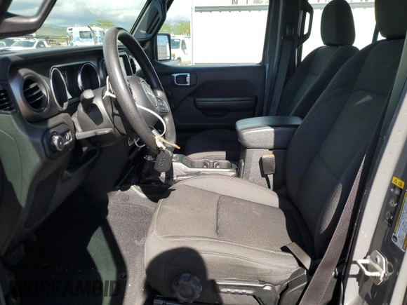 2023 Jeep Wrangler Sport with VIN 1C4HJXDG9PW699538, listed as a Copart auction lot 44275595 with 23,331 mi miles and Clean Title. Bid and sale history available at DreamBid. Image 7.