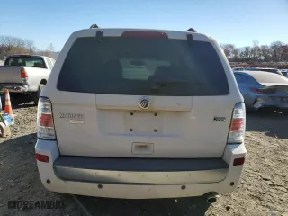 2010 Mercury Mariner Premier with VIN 4M2CN9HG7AKJ00777, listed as a Copart auction lot 80062504 with 115,493 mi miles and Clean Title. Bid and sale history available at carsss.com. Image 6.