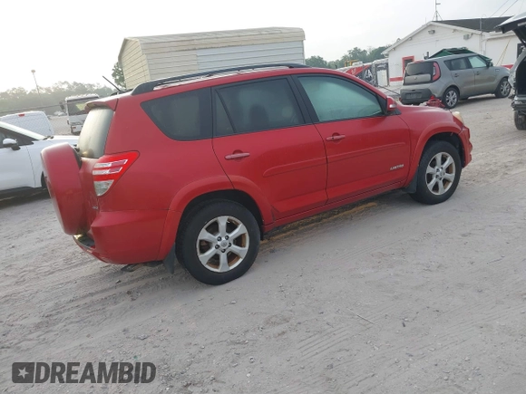 2012 Toyota RAV4 Limited with VIN 2T3DF4DV1CW210023, listed as a IAAI auction lot 41865736 with 144,980 mi miles. Bid and sale history available at carsss.com. Image 4.