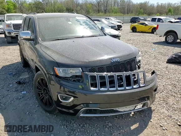 2015 Jeep Grand Cherokee Overland with VIN 1C4RJFCG3FC104439, listed as a Copart auction lot 50780295 with 196,549 mi miles and Salvage Title. Bid and sale history available at carsss.com. Image 12.