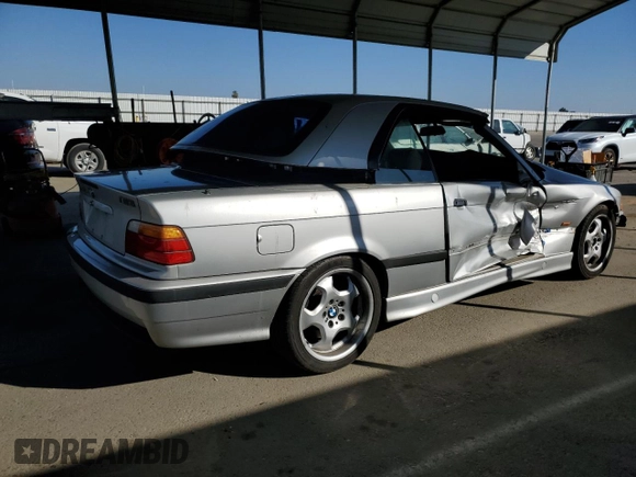 1998 BMW 3 Series M3 with VIN WBSBK033XWEC39667, listed as a Copart auction lot 47055975 with 166,997 mi miles and Clean Title. Bid and sale history available at carsss.com. Image 3.