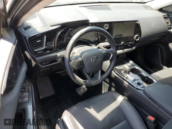 2024 Lexus NX 350h Premium with VIN JTJGKCEZ5R2026755, listed as a Copart auction lot 65208205 with 35,212 mi miles and Salvage title. Bid and sale history available at DreamBid. Image 8.