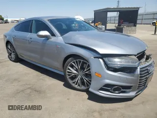 2017 Audi A7 Prestige with VIN WAU22AFC7HN060489, listed as a Copart auction lot 65634824 with 97,315 mi miles and Salvage Title. Bid and sale history available at carsss.com. Image 4.