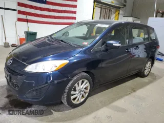 2015 Mazda 5 Sport with VIN JM1CW2BL2F0190911, listed as a Copart auction lot 59995375 with 144,035 mi miles and Salvage title. Bid and sale history available at DreamBid. Image 1.