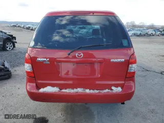 2000 Mazda MPV DX with VIN JM3LW28G0Y0132641, listed as a Copart auction lot 87717555 with 159,657 mi miles and Salvage Title. Bid and sale history available at carsss.com. Image 6.