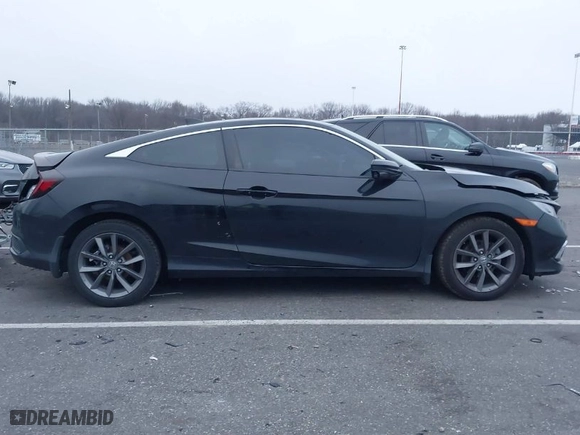 2019 Honda Civic Coupe EX with VIN 2HGFC3B36KH357046, listed as a IAAI auction lot 41251475 with 38,329 mi miles. Bid and sale history available at carsss.com. Image 13.