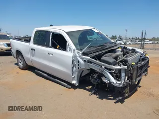 2023 Ram 1500 Big Horn with VIN 1C6SRFMTXPN670827, listed as a IAAI auction lot 42626215 with 22,172 mi miles and . Bid and sale history available at DreamBid. Image 1.