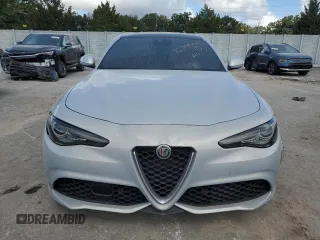 2022 Alfa Romeo Giulia Ti with VIN ZARFAMBN4N7664653, listed as a Copart auction lot 76199504 with 40,794 mi miles and Salvage Title. Bid and sale history available at carsss.com. Image 5.