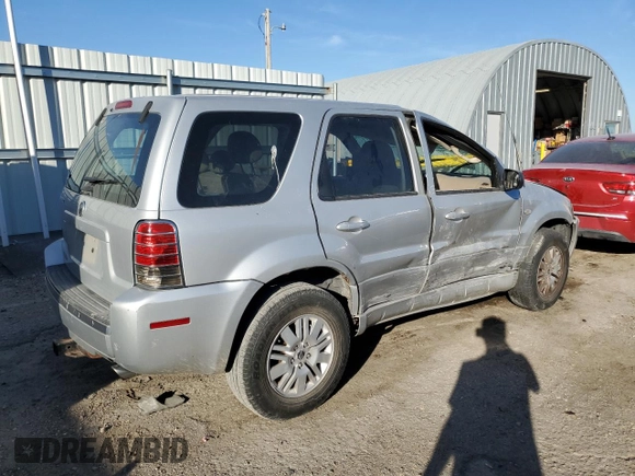 2007 Mercury Mariner Convenience z VIN 4M2YU80Z47KJ11826, wystawiony jako Copart lot #77327954 z przebiegiem 195 320 mil mil oraz Szkody całkowita. Historia ofert i sprzedaży dostępna na DreamBid. Obrazek 3.