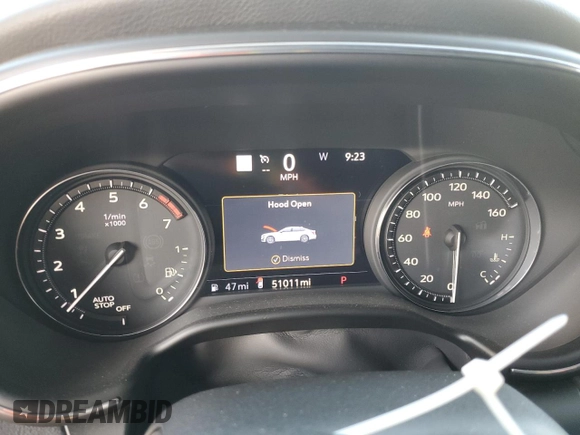 2020 Cadillac CT5 Sport with VIN 1G6DP5RK9L0128940, listed as a Copart auction lot 54316775 with 51,011 mi miles and Salvage title. Bid and sale history available at DreamBid. Image 9.
