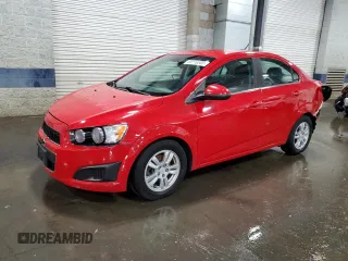 2012 Chevrolet Sonic LT with VIN 1G1JC5SH7C4162600, listed as a Copart auction lot 59116565 with 135,476 mi miles and Salvage title. Bid and sale history available at DreamBid. Image 1.