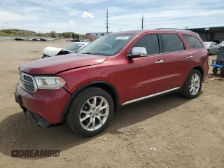 2014 Dodge Durango Citadel z VIN 1C4SDJET6EC267509, wystawiony jako Copart lot #54448305 z przebiegiem 147 616 mil mil oraz Szkoda całkowita • Salvage title. Historia ofert i sprzedaży dostępna na DreamBid. Obrazek 1.