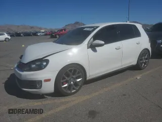 2013 Volkswagen GTI Driver's Edition with VIN WVWHD7AJ0DW141161, listed as a Copart auction lot 73212404 with 130,677 mi miles and Salvage title. Bid and sale history available at DreamBid. Image 1.