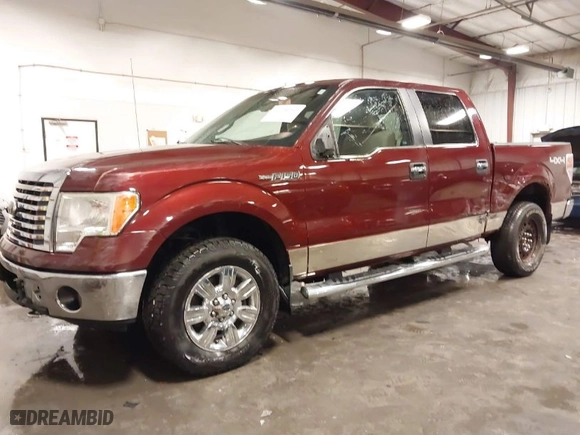 2010 Ford F-150 XL with VIN 1FTFW1EVXAKE63014, listed as a IAAI auction lot 41720242 with 101,480 mi miles. Bid and sale history available at carsss.com. Image 2.