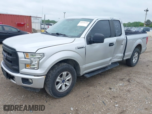 2015 Ford F-150 XL with VIN 1FTEX1C8XFKD19587, listed as a IAAI auction lot 42315673 with 220,319 mi miles and . Bid and sale history available at DreamBid. Image 2.