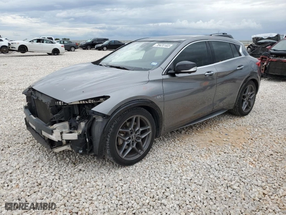 2017 Infiniti QX30 Sport with VIN SJKCH5CP3HA018569, listed as a Copart auction lot 70420103 with 80,025 mi miles. Bid and sale history available at carsss.com. Image 1.
