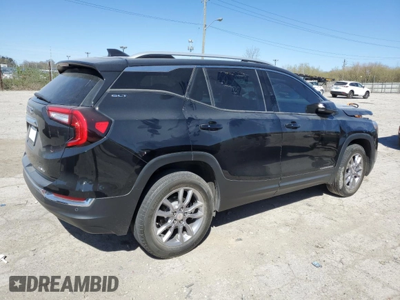 2022 GMC Terrain SLT z VIN 3GKALVEV1NL223837, wystawiony jako Copart lot #53283015 z przebiegiem 71 485 mil mil oraz Szkoda całkowita • Salvage title. Historia ofert i sprzedaży dostępna na DreamBid. Obrazek 3.