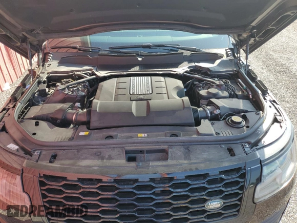 2020 Land Rover Range Rover P525 HSE with VIN SALGS2SE1LA594442, listed as a Copart auction lot 55792435 with 24,799 mi miles and Clean title. Bid and sale history available at DreamBid. Image 12.