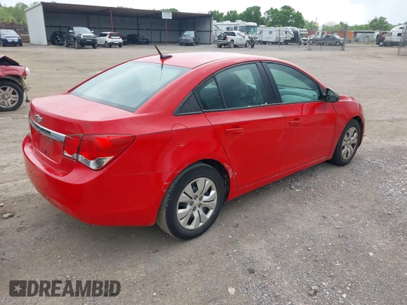 2014 Chevrolet Cruze LS with VIN 1G1PA5SH4E7185799, listed as a IAAI auction lot 42128030 with 195,156 mi miles and . Bid and sale history available at DreamBid. Image 4.