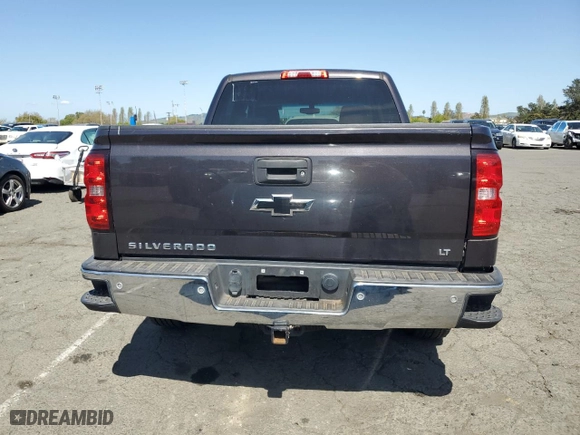 2014 Chevrolet Silverado 1500 LT with VIN 3GCPCREC0EG389917, listed as a Copart auction lot 52718365 with 153,269 mi miles and Salvage Title. Bid and sale history available at carsss.com. Image 6.