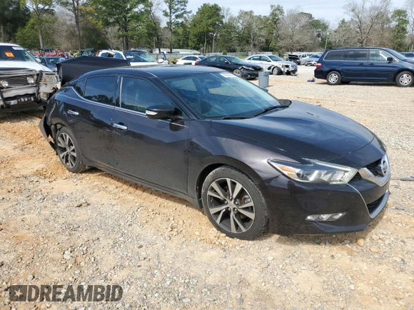 2016 Nissan Maxima SV with VIN 1N4AA6AP0GC423305, listed as a Copart auction lot 45848895 with 216,549 mi miles and Salvage Title. Bid and sale history available at DreamBid. Image 4.