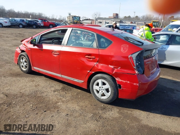 2010 Toyota Prius II with VIN JTDKN3DU2A1304483, listed as a IAAI auction lot 41650525 with 139,287 mi miles. Bid and sale history available at carsss.com. Image 3.