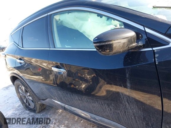 2018 Nissan Murano S with VIN 5N1AZ2MH6JN141435, listed as a IAAI auction lot 41526108 with 106,795 mi miles and . Bid and sale history available at carsss.com. Image 13.