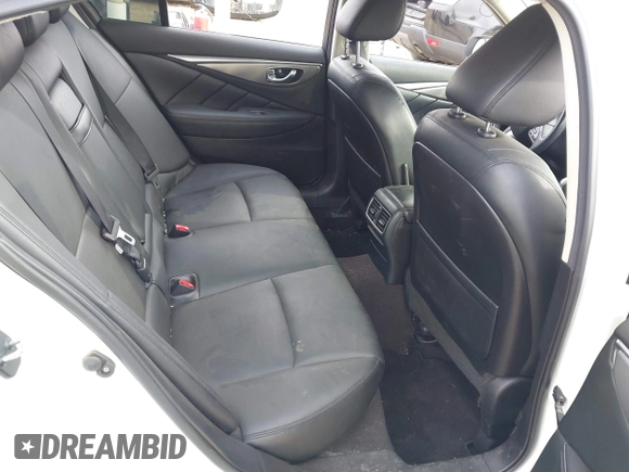 2017 Infiniti Q50 Premium with VIN JN1EV7AR1HM841541, listed as a IAAI auction lot 41876174 with 64,552 mi miles and . Bid and sale history available at carsss.com. Image 8.